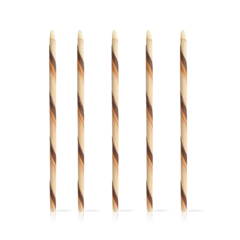 CIGARRILLO CHOCOLATE ESTILO RETRO 150X5MM - 200 UDS