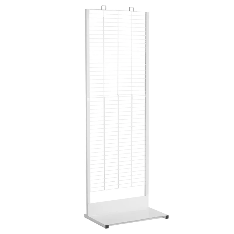 EXPOSITOR METALICO REJILLA SUELO PARED 570X350X1650 MM