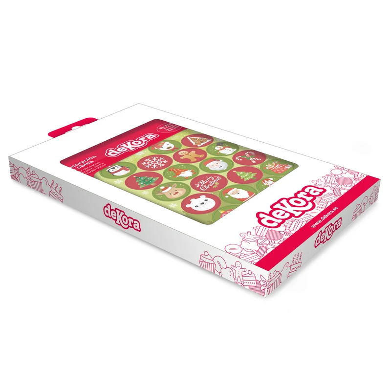 MINI DISCOS OBLEA NAVIDAD Ø 3,4CM -A5