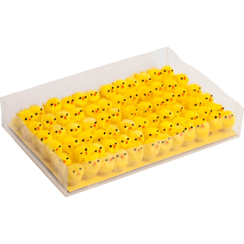 72 POLLITOS AMARILLOS 3CM.