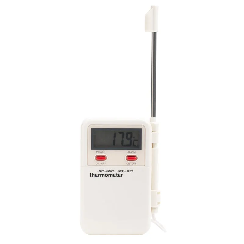 TERMÓMETRO DIGITAL CON ALARMA -50ºC +300ºC