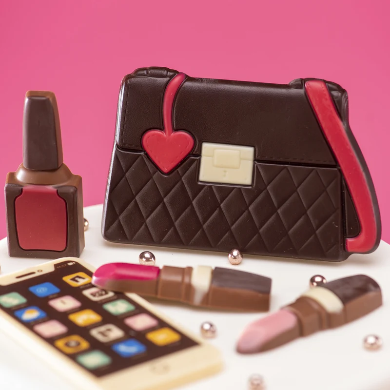 DECORACIÓN CHOCOLATE MINI BOLSO 120X77MM