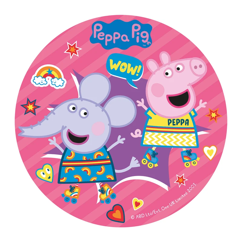 DISCO COMESTIBLE TARTA PEPPA PIG ZERO 20CM