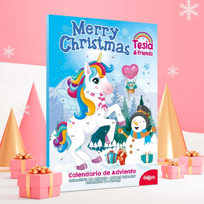 CALENDARIO CHOCOLATE TESIA EN LA NIEVE 50GR