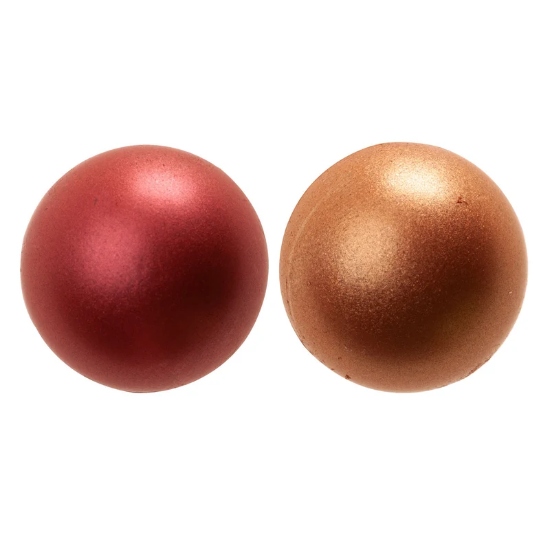 DECORACION CHOCO NEGRO SURTIDO BOLAS BRILLANTES 3D 2MOD 56UD