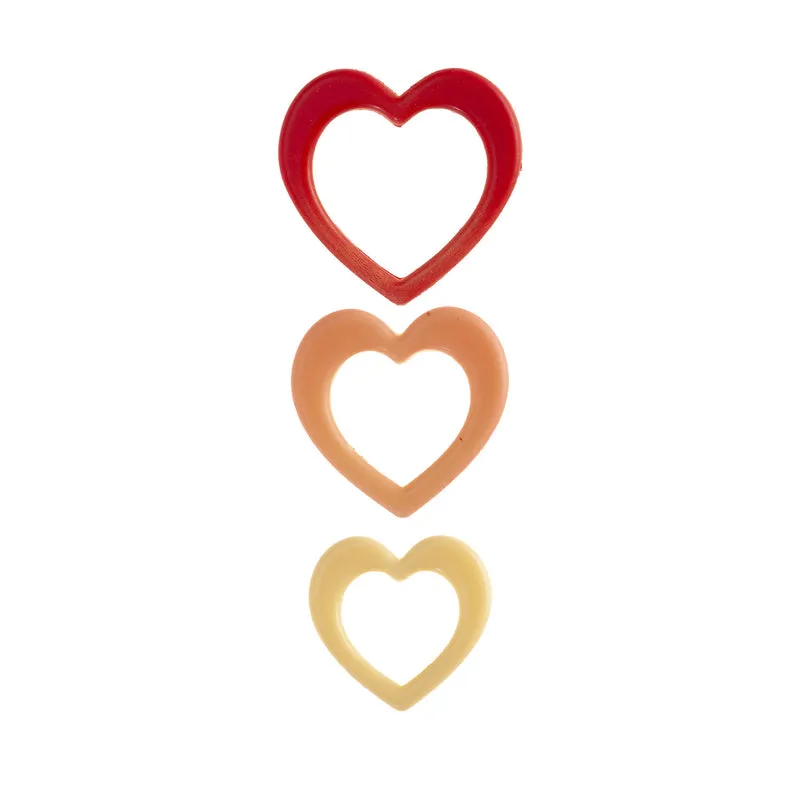 SURTIDO CORAZONES CHOCOLATE BLANCO 37-53MM