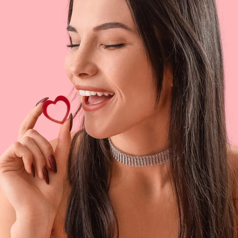 SURTIDO CORAZONES CHOCOLATE BLANCO 37-53MM