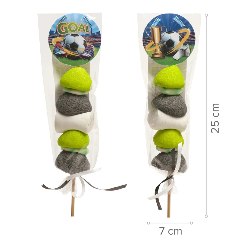 BROCHETA MALLOW FÚTBOL 53GR