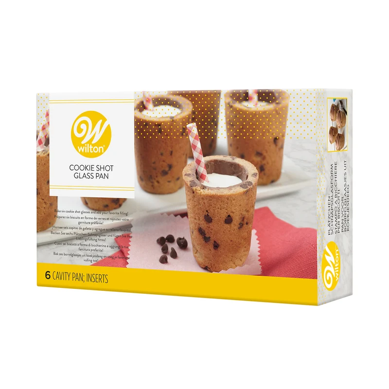 WILTON MOLDE TIPO VASITO O CHUPITO DE GALLETA