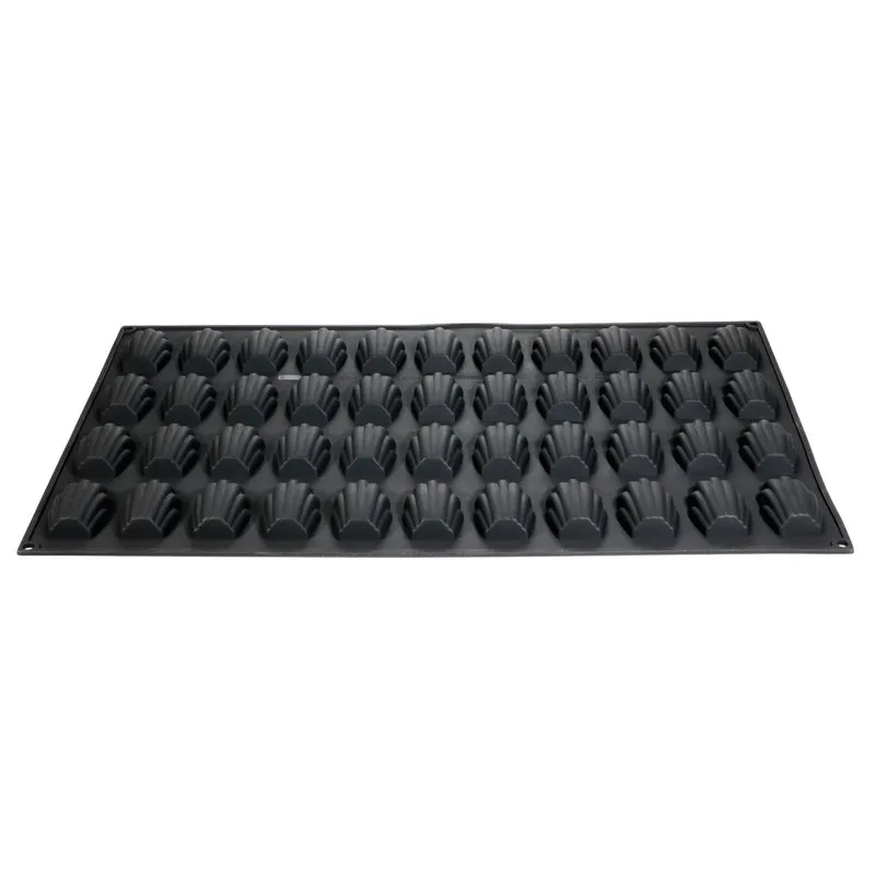 MOLDE SILICONA 44 MADELEINES 74X45H18MM | 60X40CM