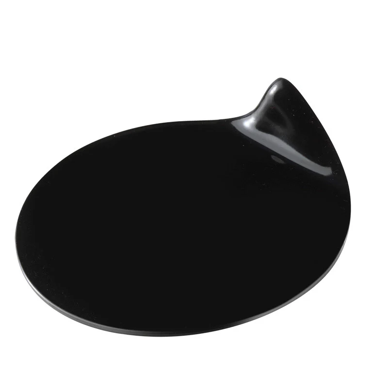 MINI BANDEJA PLASTICO NEGRO GOGO REDONDA DIAM. 8.5CM