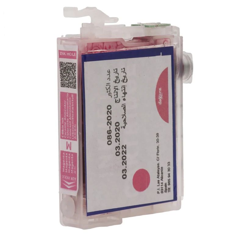 CARTUCHO TINTA ALIMENTARIA COLOR MAGENTA PARA EPSON SERIE 16