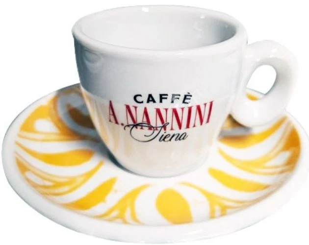 Nannini Tazza Cappuccino Gialla