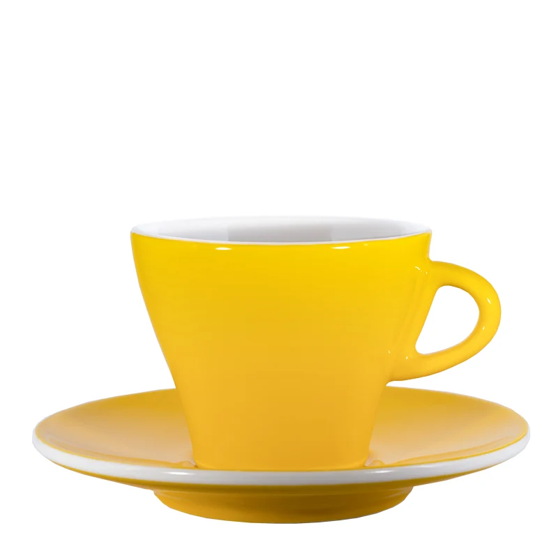 Club House - Tazza Cappuccino Gialla