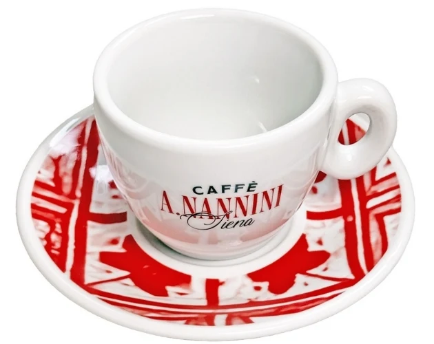 Nannini Tazza Cappuccino Rossa