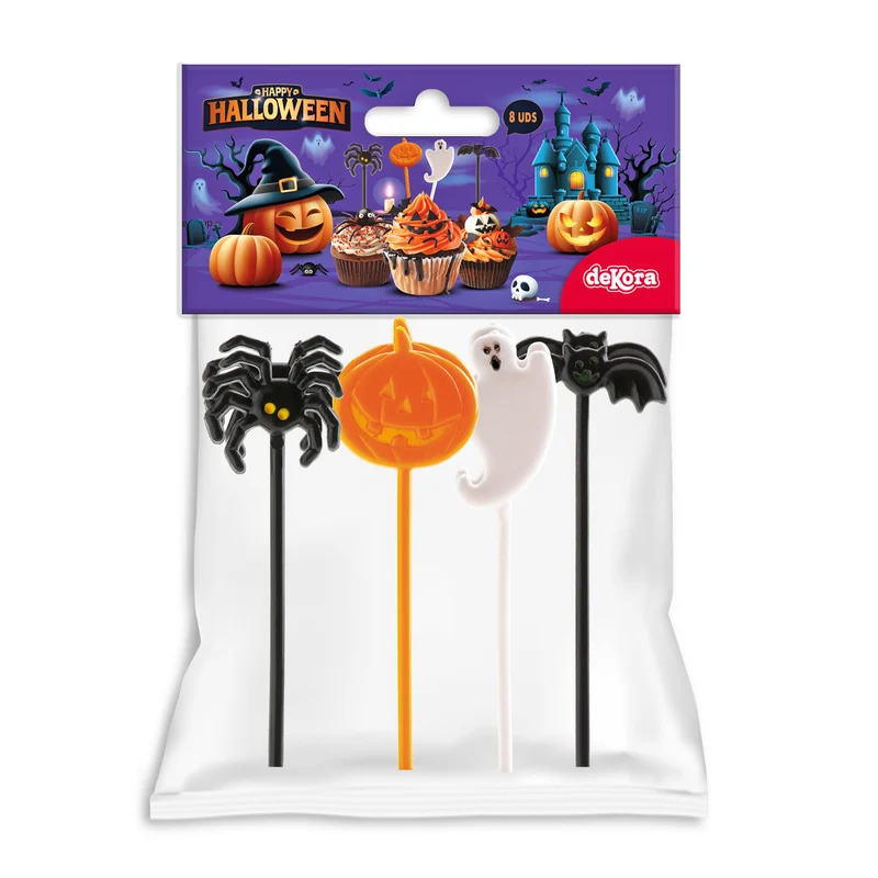KIT SURTIDO TOPPERS HALLOWEEN