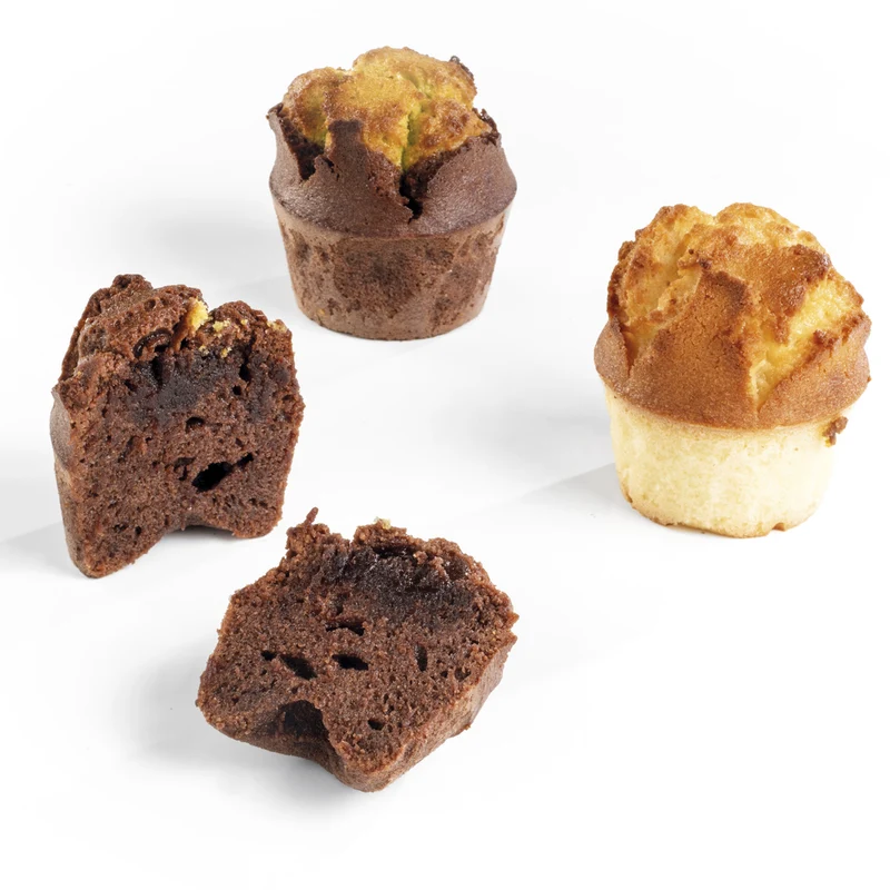 MOLDE SILICONA 54 MINI MUFFINS Ø 50MM H28MM | 60X40CM