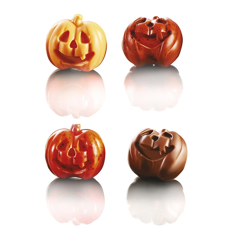 MOLDE POLICARBONATO CALABAZA 34X31 H15MM | 24 PIEZAS