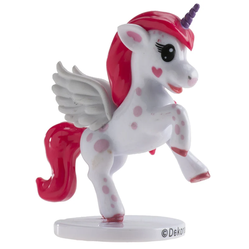 SET 6 FIGURAS PVC UNICORNIO 9 CM