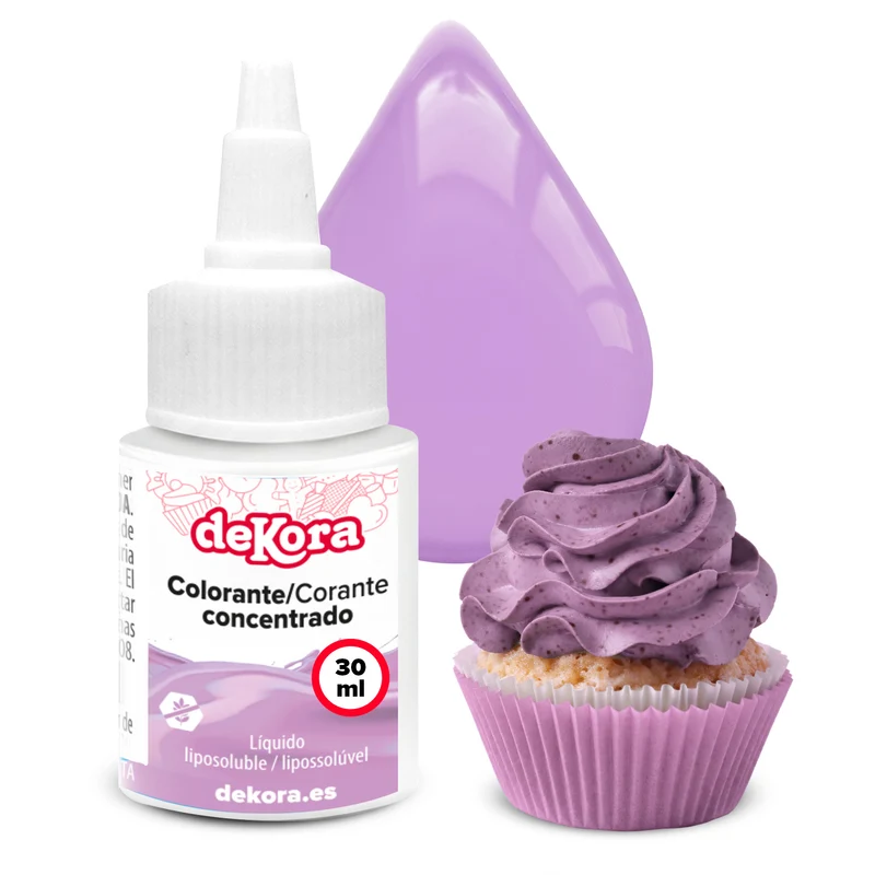COLORANTE LIQUIDO LIPOSOLUBLE CONCENTRADO LILA 30ML
