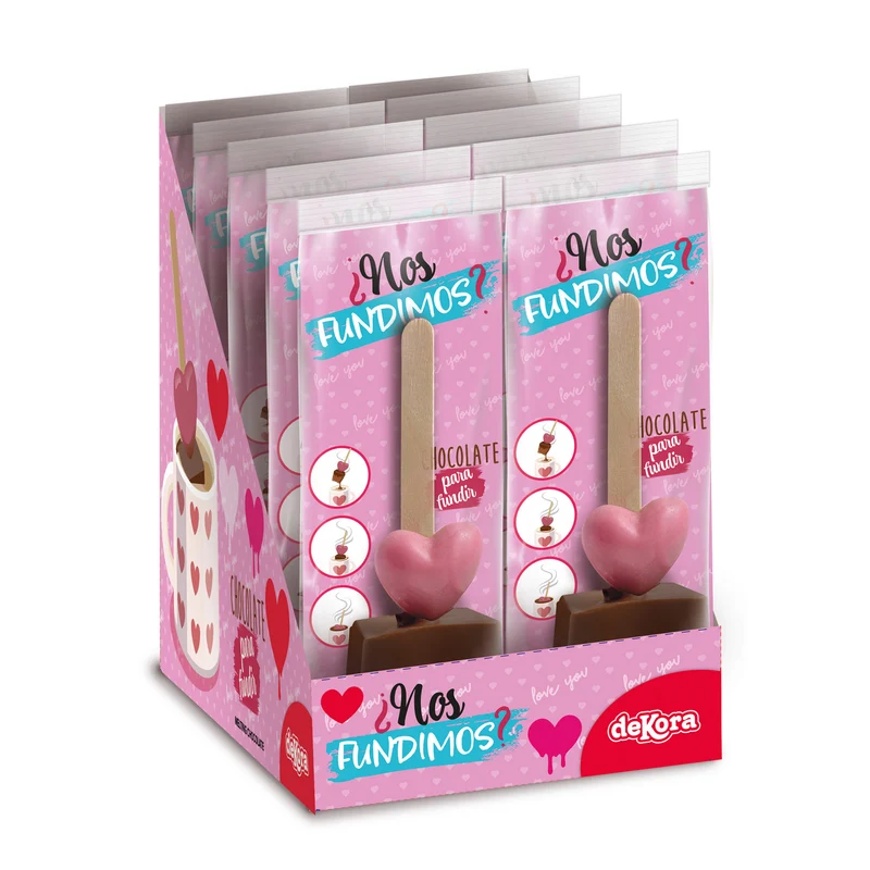SWEET CHOC CORAZÓN PARA FUNDIR 34GR