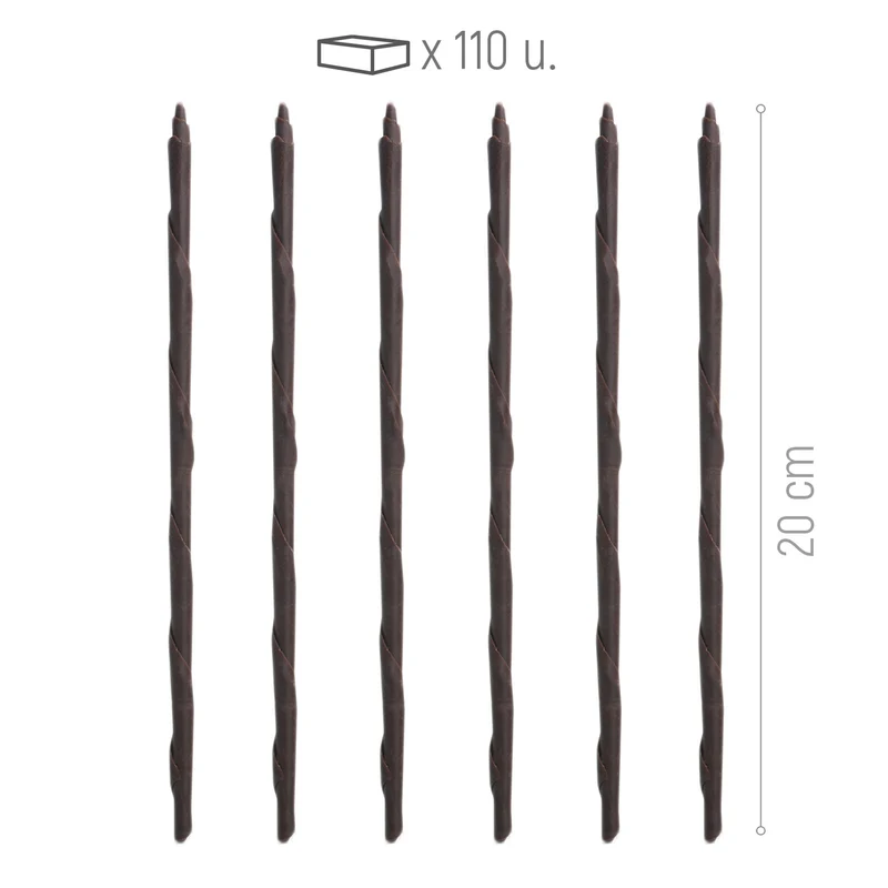 PANATELLA CHOCOLATE NEGRO 200X6MM
