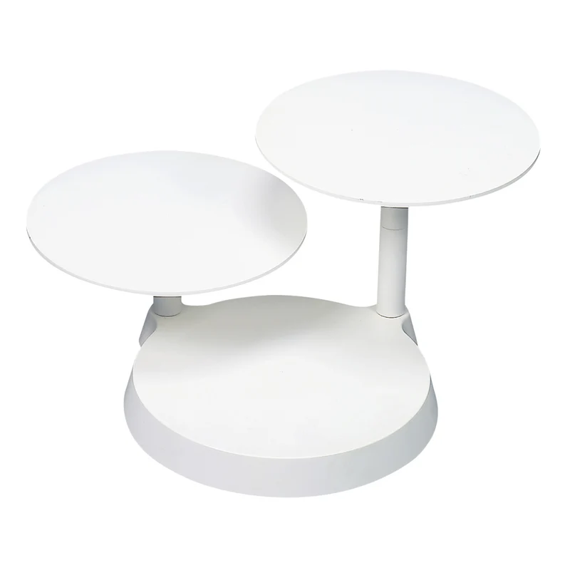 SOPORTE DE PLÁSTICO ISLA 3 TARTAS H 24CM Ø 28CM