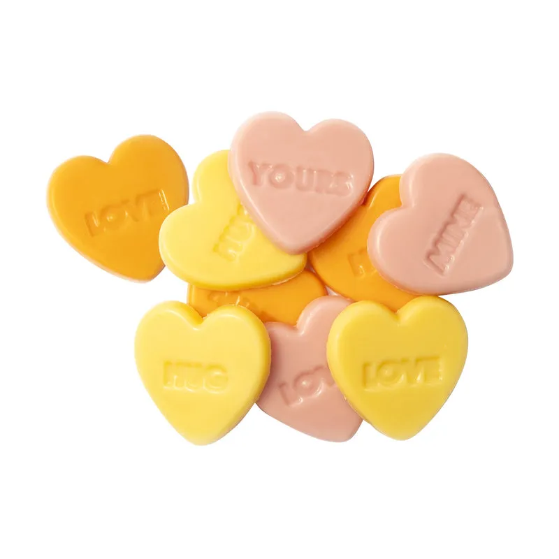 SURTIDO CORAZÓN CHOCO MENSAJES AMOR Ø 27MM