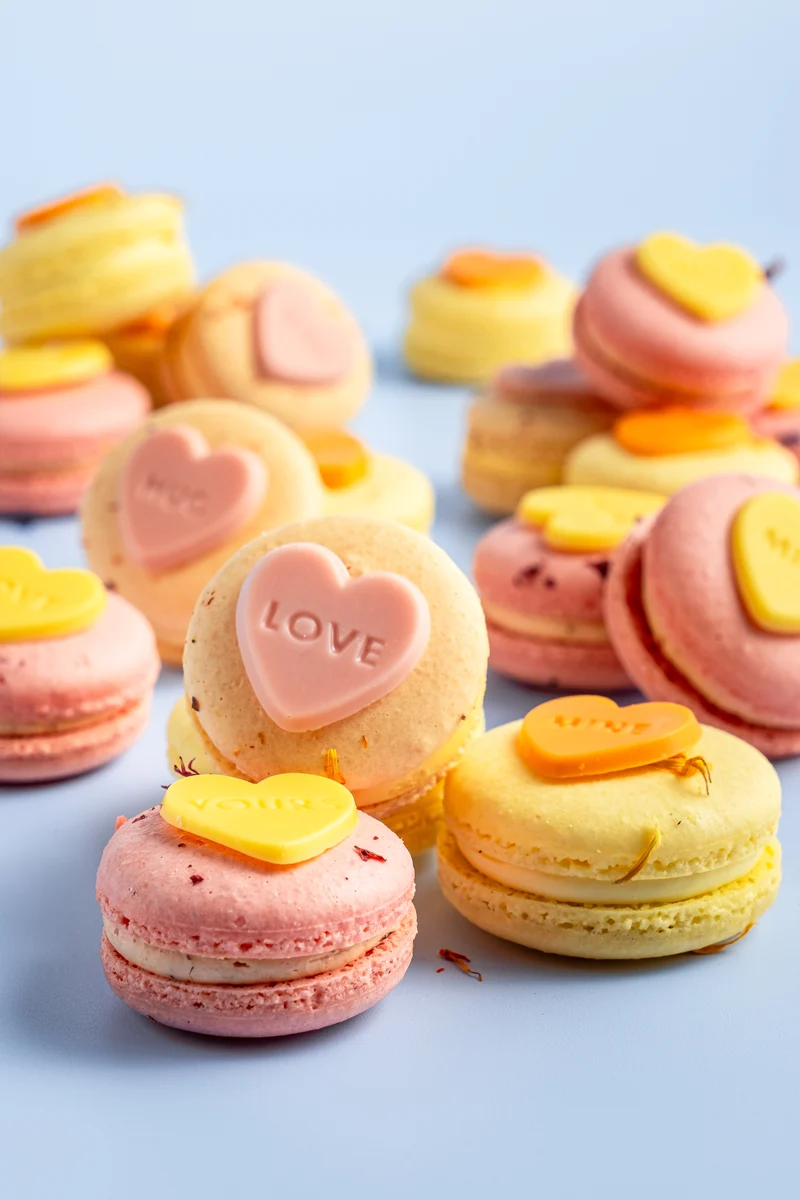 SURTIDO CORAZÓN CHOCO MENSAJES AMOR Ø 27MM