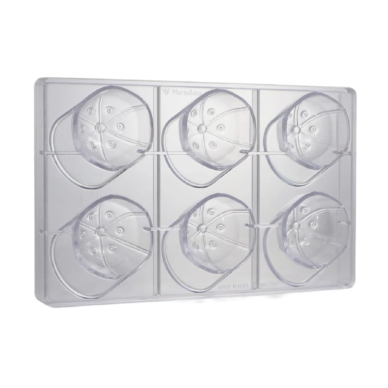 MOLDE POLICARBONATO GORRA 6 PIEZAS - 275 x 175 x 40,5 MM