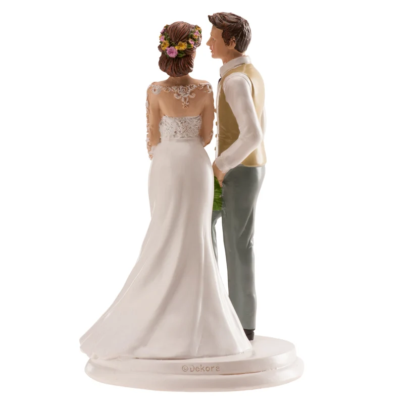 PAREJA BODA FÚTBOL 20 CM