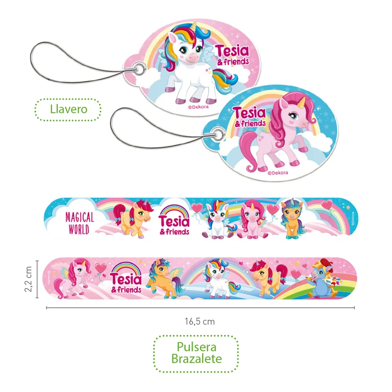 HUEVO CHOCOLATE PASCUA CON SORPRESAS UNICORNIO TESIA 120GR