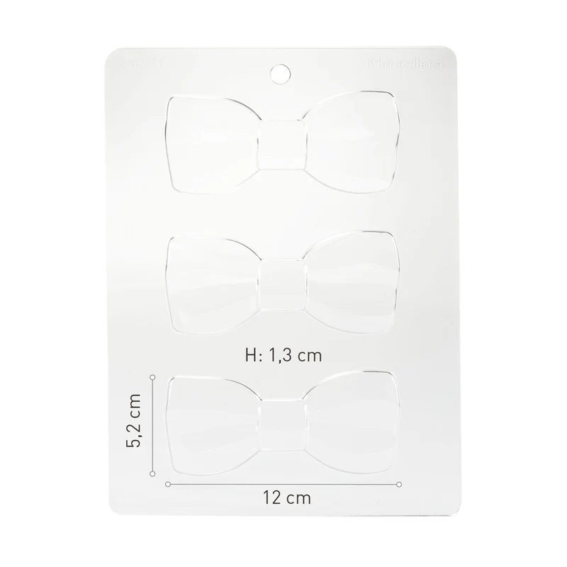 KIT 4 MOLDES PLÁSTICO TERMOFORMADO PAJARITA 120X52H13MM