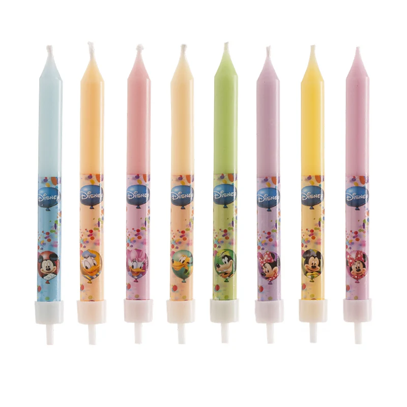 DISPLAY 12 VELAS PALILLO MICKEY & AMIGOS 9CM