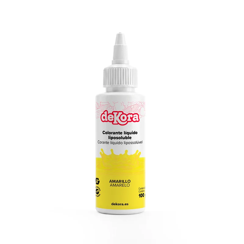 COLORANTE LIQUIDO LIPOSOLUBLE AMARILLO 100ML AZF