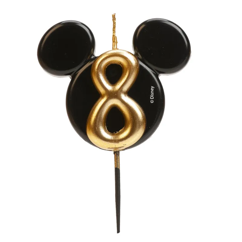 VELAS DE CUMPLEAÑOS OREJAS MICKEY MOUSE 8.5 CM | Nº8