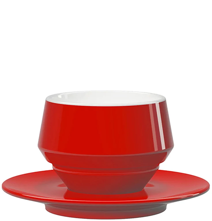 Maniko Tazza da Caffelatte Rossa