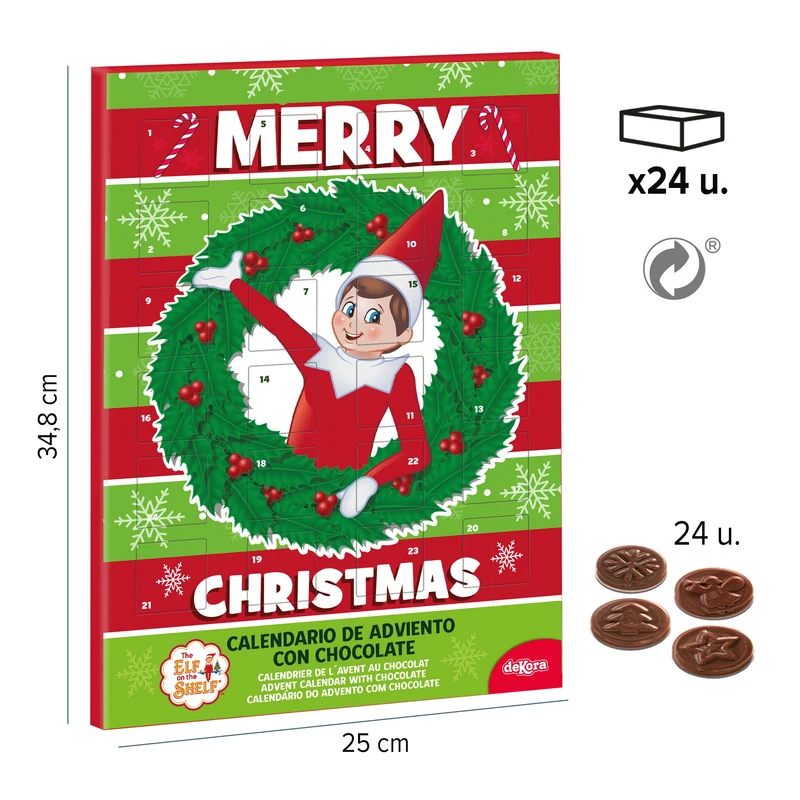 CALENDARIO CHOCOLATE THE ELF 50GR