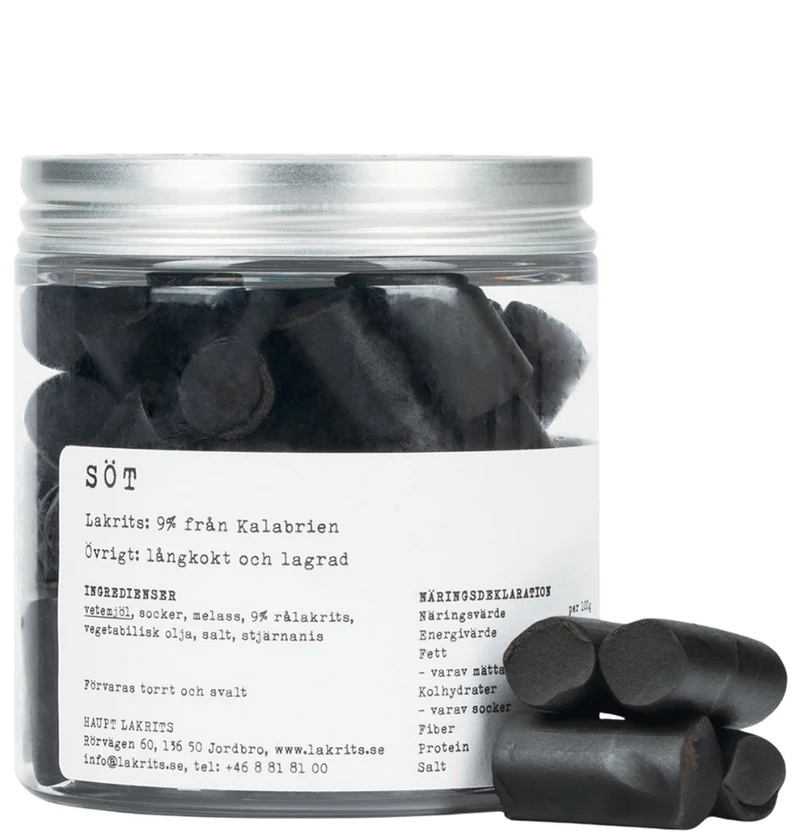 Haupt Lakrits pezzi di liquirizia dolce
