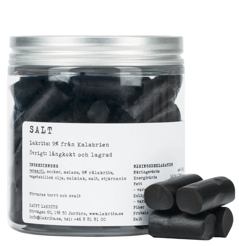 Haupt Lakrits pezzi di liquirizia salata