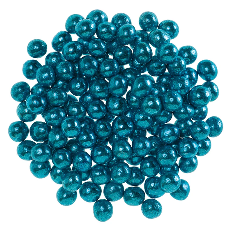 MINI PERLAS CHOCOLATE CRISPY AZUL Ø 0.6CM 350GR