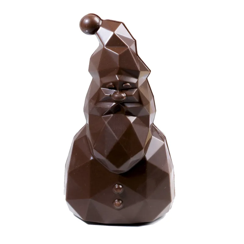 MOLDE POLICARBONATO PAPA NOEL DIAMANTE 68X61 H 130MM | 4 PZS