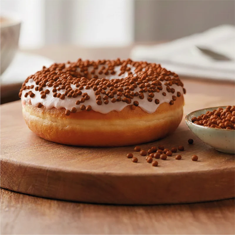 DECORACIÓN DE AZÚCAR DEKOCRUNCHIES SABOR CAFÉ 100G