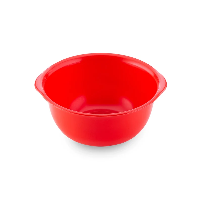 BOL PLÁSTICO ROJO CON ASAS | 2.5L Ø 21CM H 10.5CM