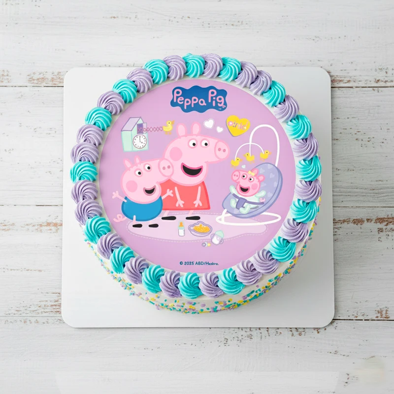 DISCO OBLEA PEPPA PIG NEW BABY 20CM