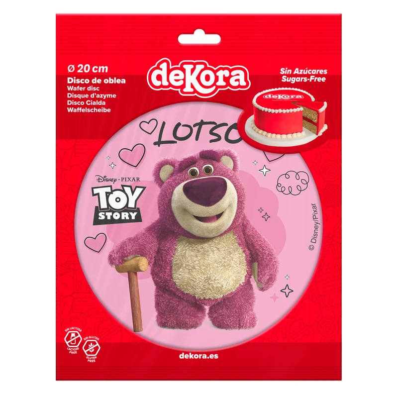 DISCO OBLEA TARTA LOTSO 20CM