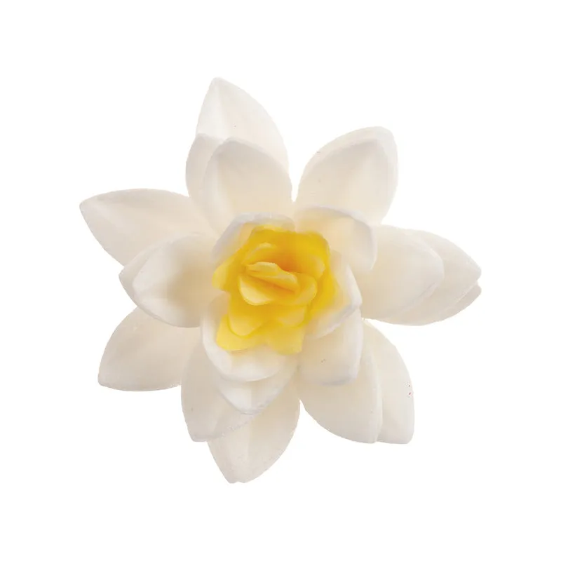 FLORES BLANCAS DE OBLEA 7CM