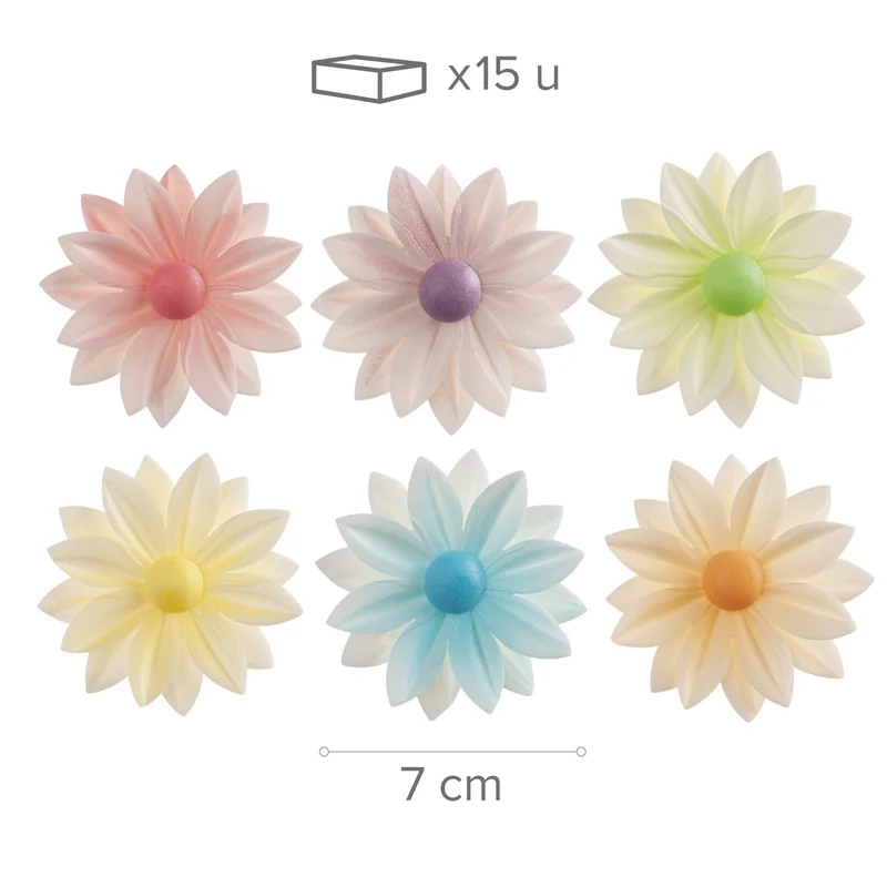 DAISY COLORES SURTIDOS 7CM