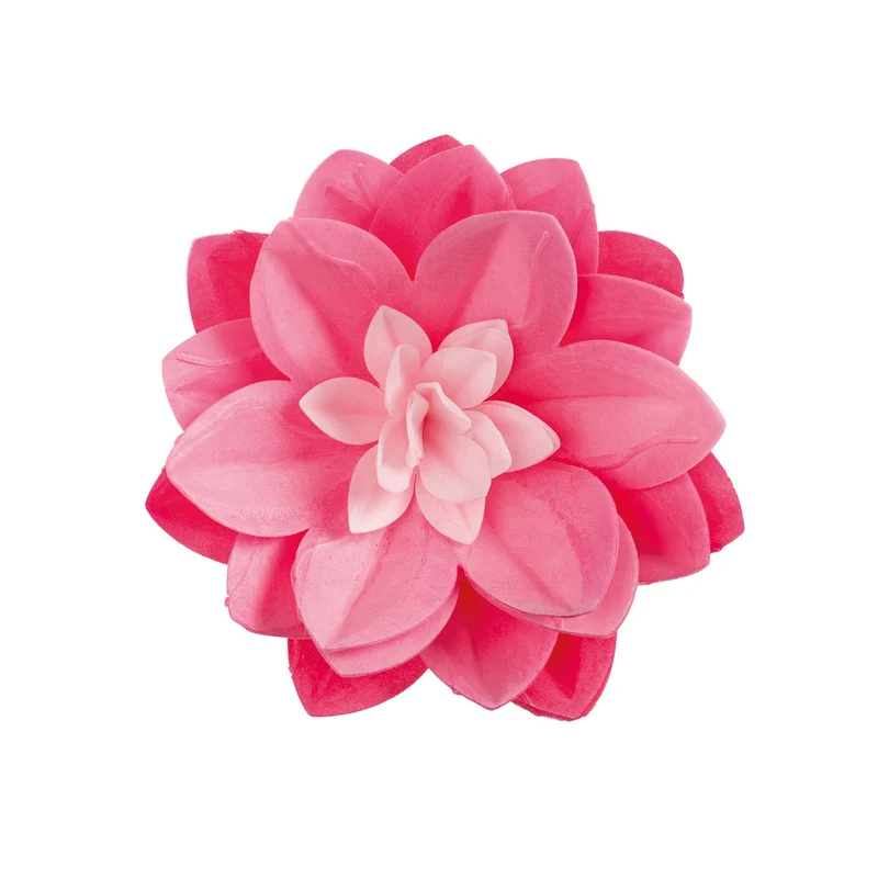 WATER LILY OBLEA COLOR ROSA 14CM