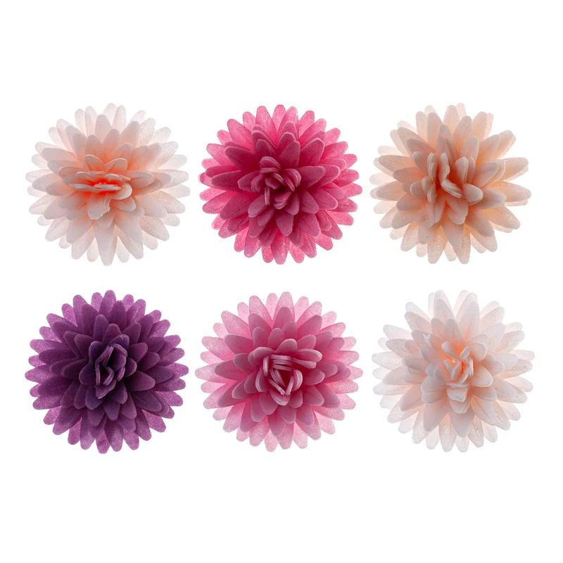 CAJA 12 POMPONES DE OBLEA COLORES SURTIDOS Ø 4.5CM